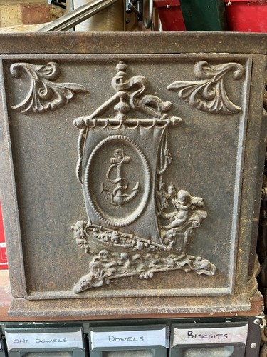 Old cast iron - cast, burner
