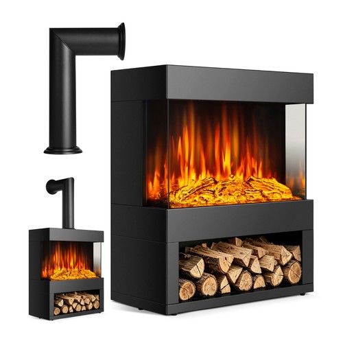 Vonhaus electric log burner - electric,