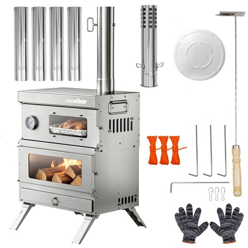 Wood burning stove - wood, with