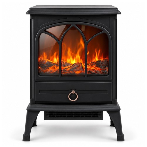 New 1800w log burner flame - log,