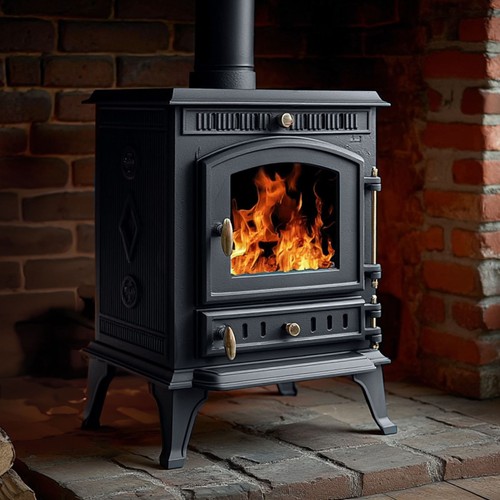 Royalfire 7kw cast iron defra - 7kw,