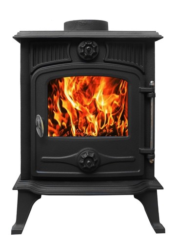 Cast iron log wood burner - log,