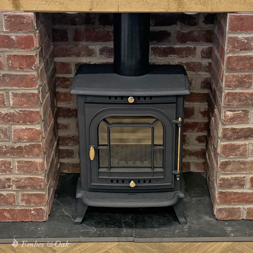 7kw multifuel stove - stove, log