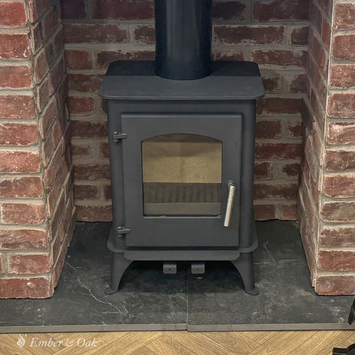 5kw multifuel stove - log, burner