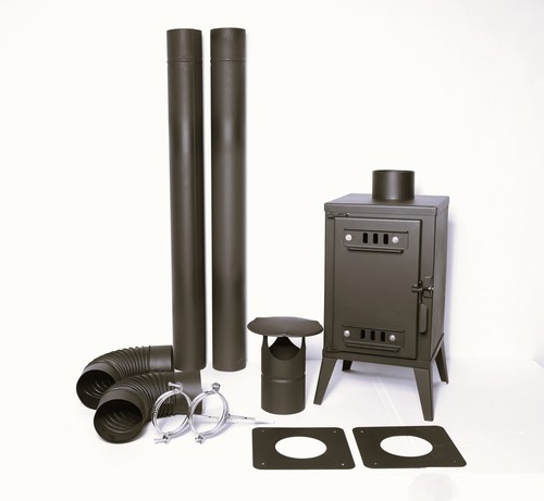 Small log burner wood - log,