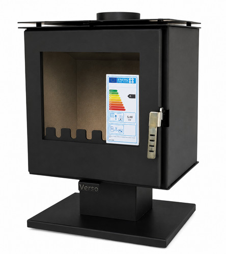 Wood burning stove 5kw verso - burning,